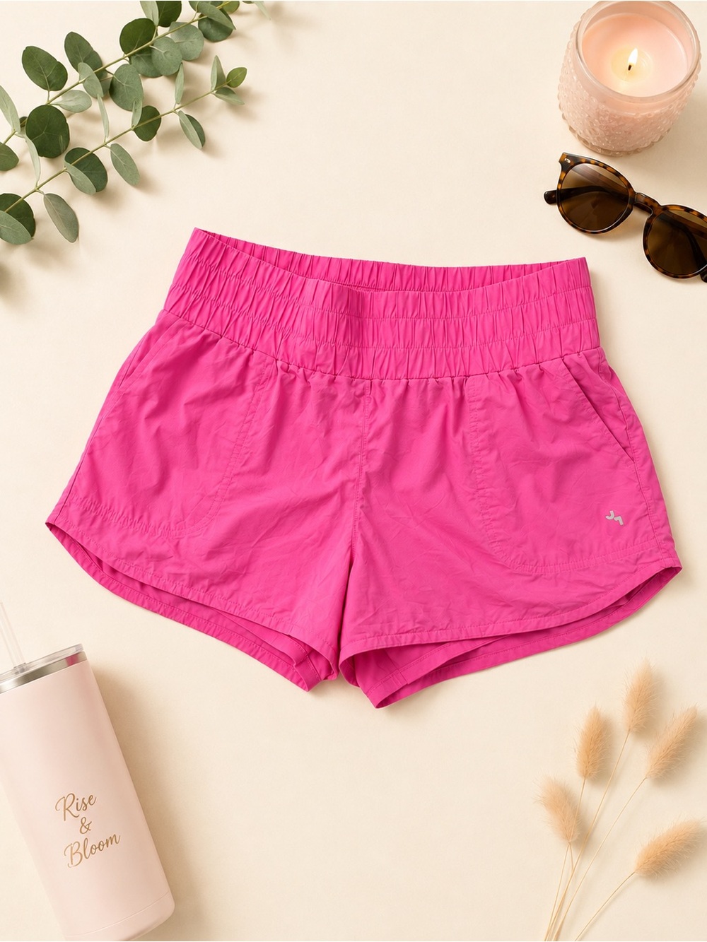 JoyLab Pink Lined Running Shorts XL Athletic Activewear
